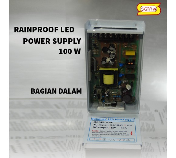 RAINPROOF LED POWER SUPLY 100 W 